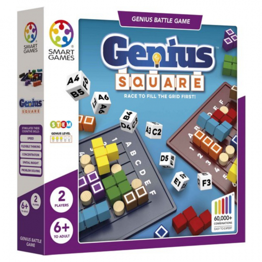 Genius Square ryhmässä SEURAPELIT / Lastenpelit @ Spelexperten (SG9001)