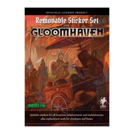 Gloomhaven Removable Sticker Set ryhmässä SEURAPELIT / Tarvikkeet / Muut @ Spelexperten (SIF00020)