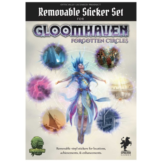 Gloomhaven Removable Sticker Set - Forgotten Circles ryhmässä  @ Spelexperten (SIF00021)