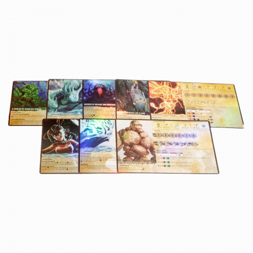 Spirit Island: Premium Foil Spirit Panels - Core Game ryhmässä SEURAPELIT / Tarvikkeet @ Spelexperten (SISLFLCR)