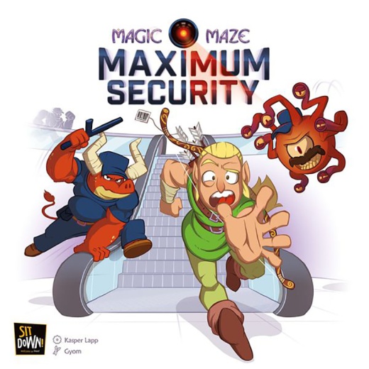 Magic Maze: Maximum Security (Exp.) ryhmässä SEURAPELIT / Lisäosat @ Spelexperten (SIT8302)