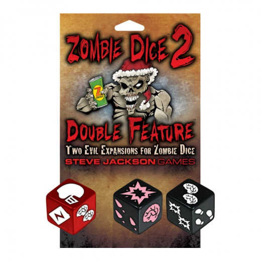 Zombie Dice 2: Double Feature (Exp.) ryhmässä SEURAPELIT / Lisäosat @ Spelexperten (SJG131324)