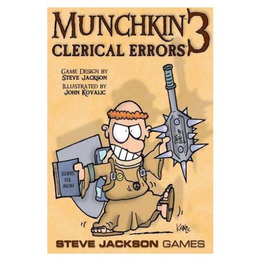 Munchkin 3 - Clerical Errors (Exp.) ryhmässä SEURAPELIT / Lisäosat @ Spelexperten (SJG1416)