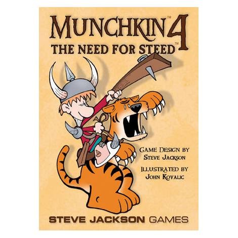 Munchkin 4 - The Need for Steed (Exp.) ryhmässä SEURAPELIT / Lisäosat @ Spelexperten (SJG1444)
