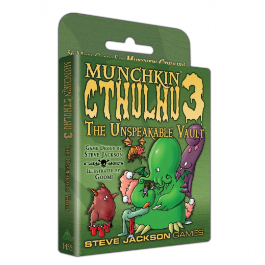 Munchkin Cthulhu 3: Unspeakable Vault (Exp.) ryhmässä SEURAPELIT / Lisäosat @ Spelexperten (SJG1455)