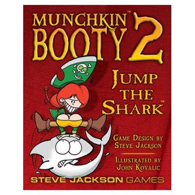 Munchkin: Booty 2 - Jump the Shark (Exp.) ryhmässä SEURAPELIT / Lisäosat @ Spelexperten (SJG1461)