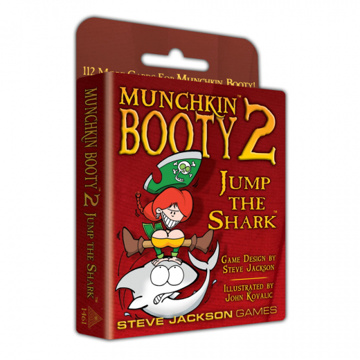 Munchkin: Booty 2 - Jump the Shark (Exp.) ryhmässä SEURAPELIT / Lisäosat @ Spelexperten (SJG1461)