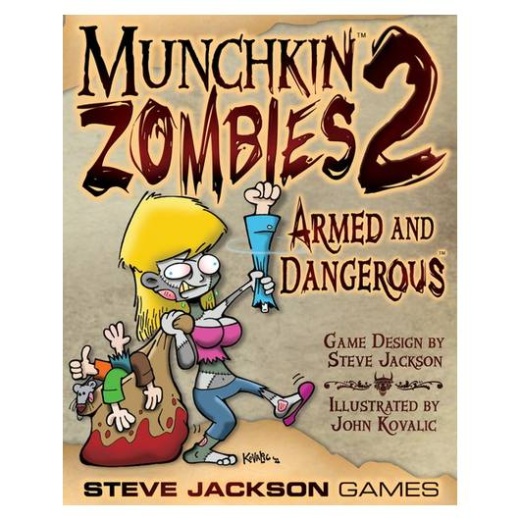 Munchkin Zombies 2: Armed and Dangerous (Exp.) ryhmässä SEURAPELIT / Lisäosat @ Spelexperten (SJG1482)