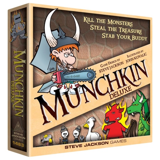 Munchkin Deluxe ryhmässä SEURAPELIT / Korttipelit @ Spelexperten (SJG1483)