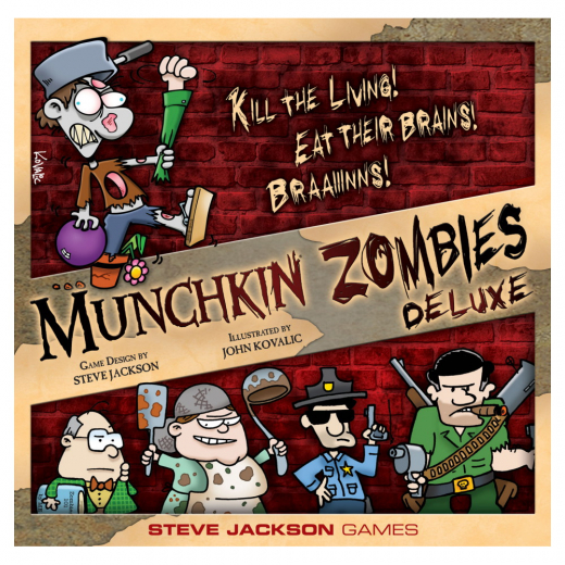 Munchkin Zombies: Deluxe ryhmässä SEURAPELIT / Pelisarjat / Munchkin @ Spelexperten (SJG1495)