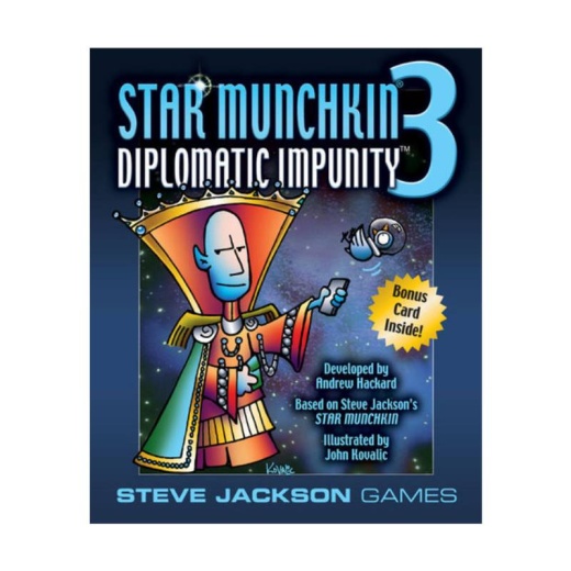 Star Munchkin 3: Diplomatic Impunity (Exp.) ryhmässä SEURAPELIT / Lisäosat @ Spelexperten (SJG1506)