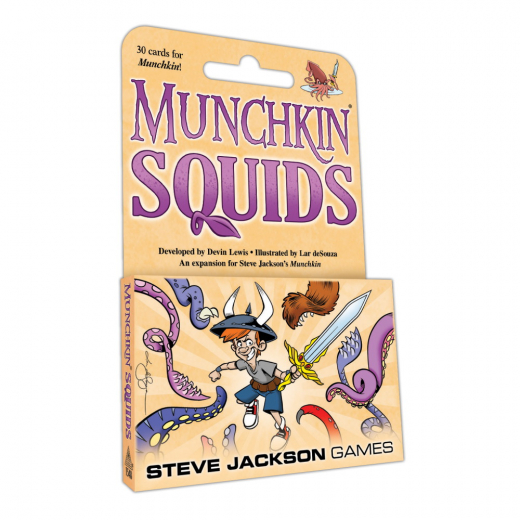 Munchkin: Squids (Exp.) ryhmässä SEURAPELIT / Lisäosat @ Spelexperten (SJG1548)