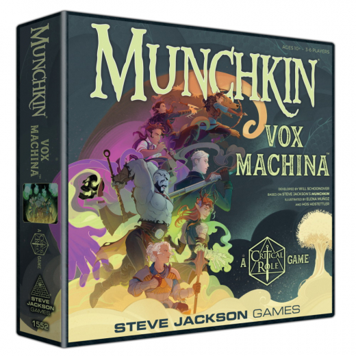 Munchkin: Vox Machina - A Critical Role Game ryhmässä SEURAPELIT / Pelisarjat / Munchkin @ Spelexperten (SJG1552)