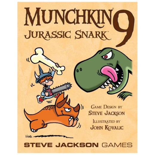 Munchkin 9: Jurassic Snark (Exp.) ryhmässä SEURAPELIT / Lisäosat @ Spelexperten (SJG1570)