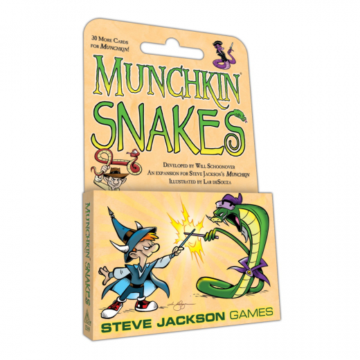 Munchkin: Snakes  (Exp.) ryhmässä SEURAPELIT / Lisäosat @ Spelexperten (SJG1589)