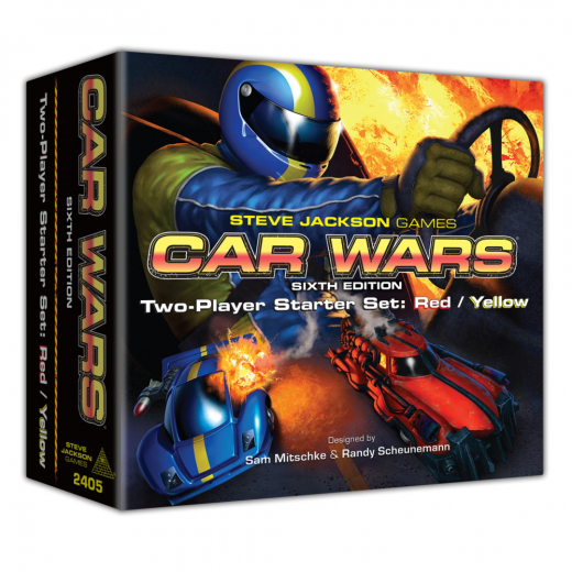Car Wars: Two-Player Starter Set - Red/Yellow ryhmässä SEURAPELIT / Strategiapelit @ Spelexperten (SJG2405)