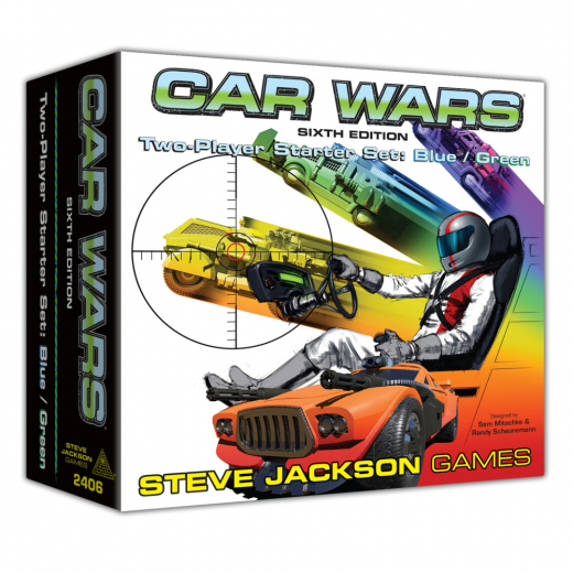 Car Wars: Two-Player Starter Set - Blue/Green ryhmässä SEURAPELIT / Strategiapelit @ Spelexperten (SJG2406)