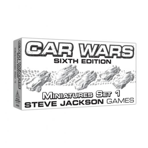 Car Wars - Miniatures Set 1 ryhmässä SEURAPELIT / Lisäosat @ Spelexperten (SJG2420)