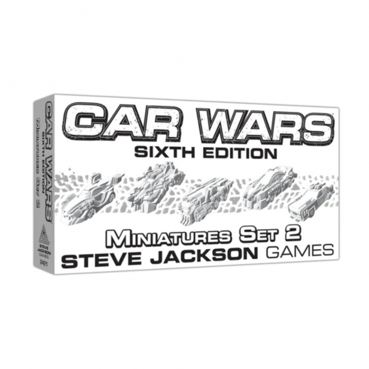 Car Wars - Miniatures Set 2 ryhmässä SEURAPELIT / Lisäosat @ Spelexperten (SJG2421)