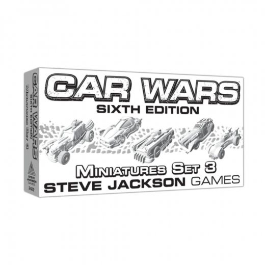 Car Wars - Miniatures Set 3 ryhmässä SEURAPELIT / Lisäosat @ Spelexperten (SJG2422)