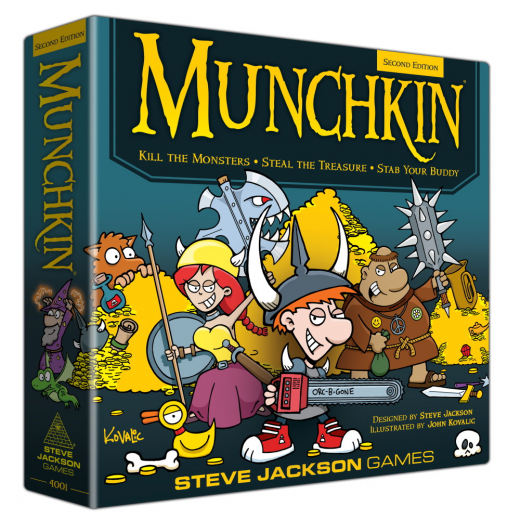 Munchkin - Second Edition ryhmässä SEURAPELIT / Pelisarjat / Munchkin @ Spelexperten (SJG4001)