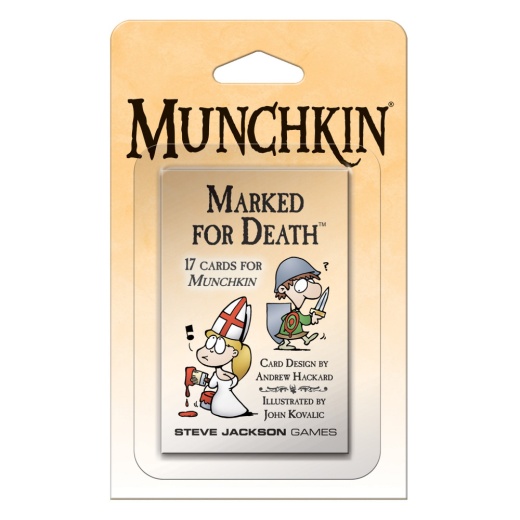 Munchkin: Marked for Death (Exp.) ryhmässä SEURAPELIT / Lisäosat @ Spelexperten (SJG4210)