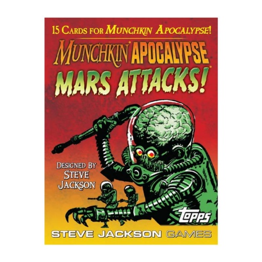 Munchkin Apocalypse: Mars Attacks! (Exp.) ryhmässä SEURAPELIT / Lisäosat @ Spelexperten (SJG4236)