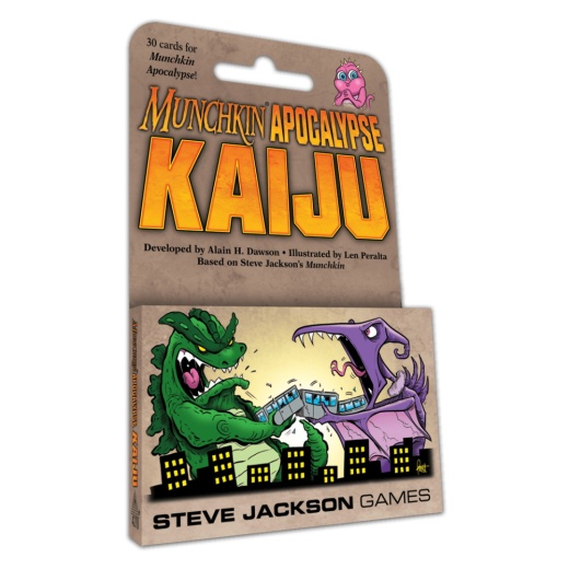 Munchkin Apocalypse: Kaiju (Exp.) ryhmässä SEURAPELIT / Lisäosat @ Spelexperten (SJG4270)