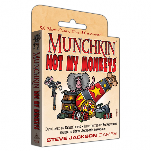 Munchkin: Not My Monkeys (Exp.) ryhmässä SEURAPELIT / Pelisarjat / Munchkin @ Spelexperten (SJG4280)