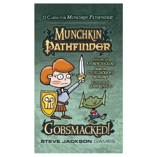 Munchkin Pathfinder: Gobsmacked! ryhmässä SEURAPELIT / Lisäosat @ Spelexperten (SJG4422)