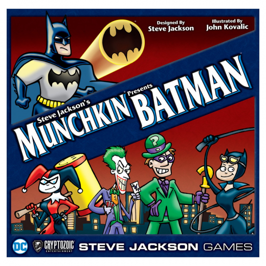 Munchkin Batman ryhmässä SEURAPELIT / Korttipelit @ Spelexperten (SJG4441)