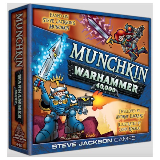 Munchkin Warhammer 40,000 ryhmässä SEURAPELIT / Korttipelit @ Spelexperten (SJG4481)