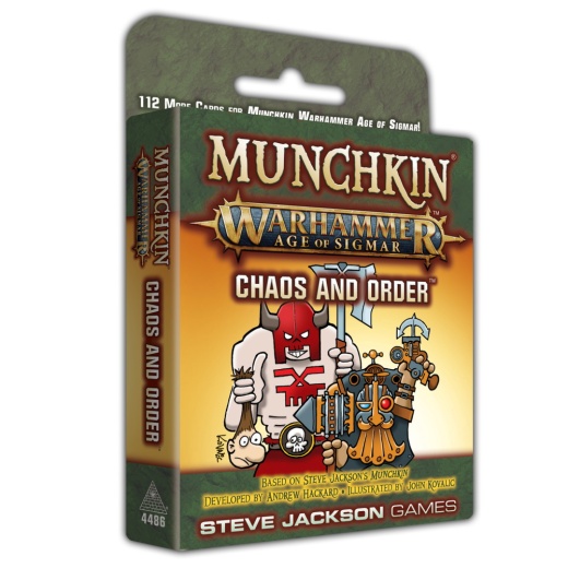 Munchkin Warhammer: Age of Sigmar - Chaos and Order (Exp.) ryhmässä SEURAPELIT / Lisäosat @ Spelexperten (SJG4486)