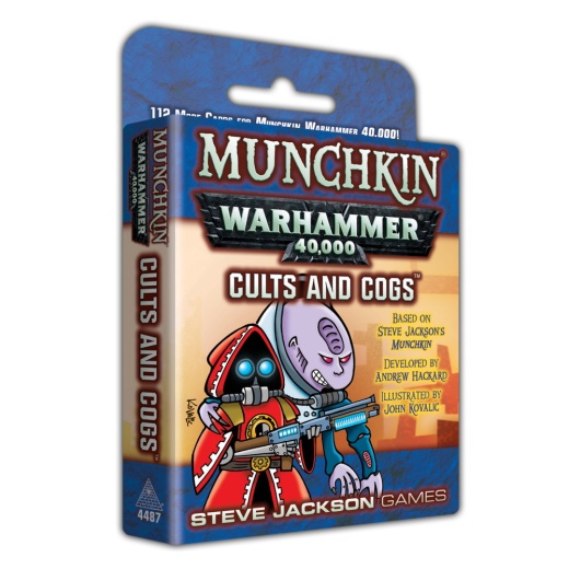 Munchkin Warhammer 40,000: Cults and Cogs (Exp.) ryhmässä SEURAPELIT / Lisäosat @ Spelexperten (SJG4487)