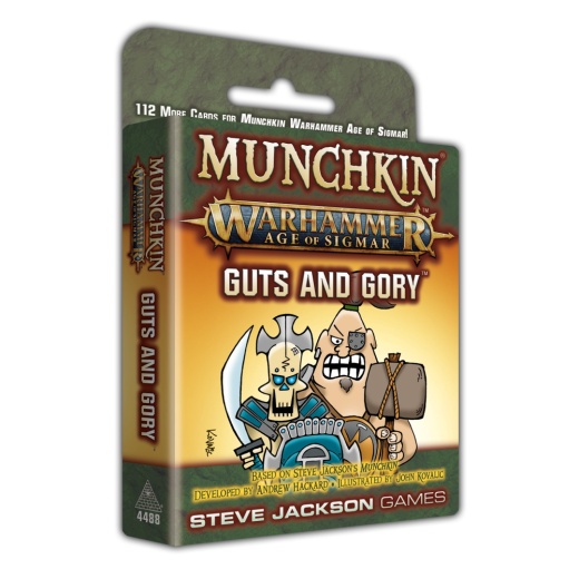 Munchkin Warhammer: Age of Sigmar - Guts and Gory (Exp.) ryhmässä SEURAPELIT / Lisäosat @ Spelexperten (SJG4488)