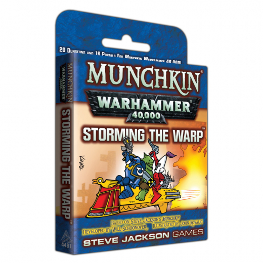 Munchkin Warhammer 40,000: Storming the Warp (Exp.) ryhmässä SEURAPELIT / Lisäosat @ Spelexperten (SJG4491)