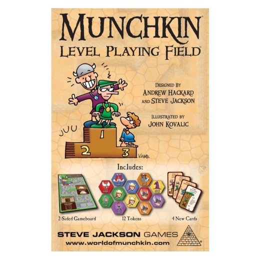 Munchkin Level Playing Field (Exp.) ryhmässä  @ Spelexperten (SJG5559)