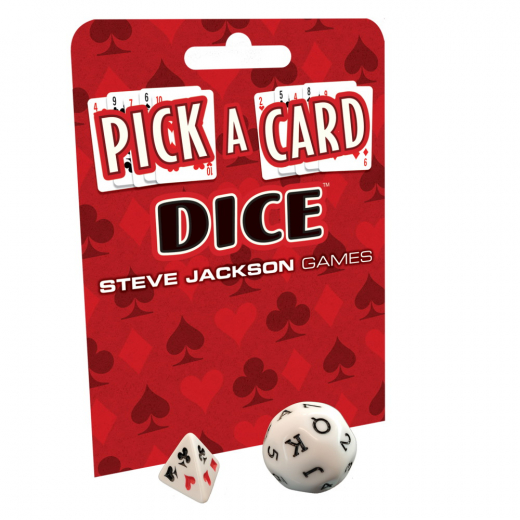 Pick a Card Dice ryhmässä SEURAPELIT / Tarvikkeet / Dice & Accessories @ Spelexperten (SJG5993)