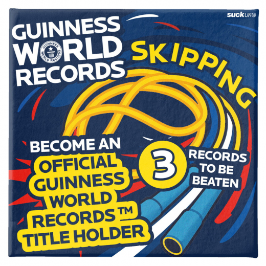 Guinness World Records - Skipping ryhmässä LELUT / Hauskoja vempaimia @ Spelexperten (SKGWRKIT01)