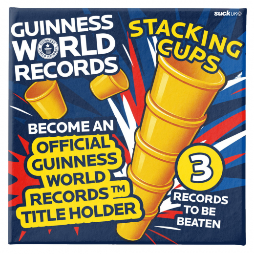 Guinness World Records - Stacking Cups ryhmässä LELUT / Hauskoja vempaimia @ Spelexperten (SKGWRKIT02)