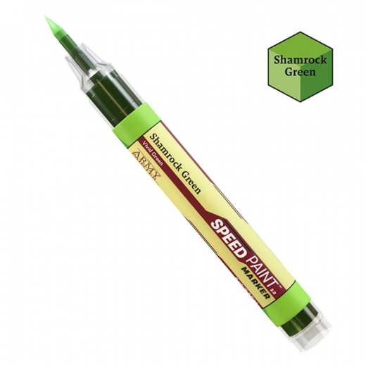 Army Painter: Speedpaint Marker - Vivid Green ryhmässä SEURAPELIT / Tarvikkeet / Muut @ Spelexperten (SM1012)