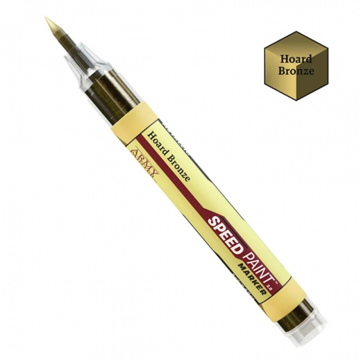 Army Painter: Speedpaint Metallic Marker - Hoard Bronze ryhmässä SEURAPELIT / Tarvikkeet / Muut @ Spelexperten (SM1032)