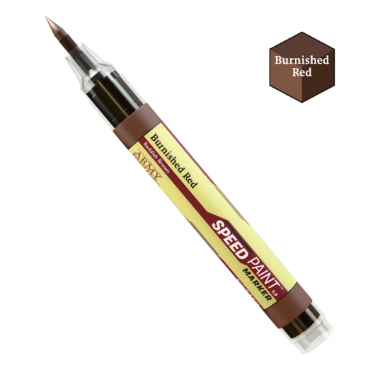Army Painter: Speedpaint Marker - Burnished Red ryhmässä SEURAPELIT / Tarvikkeet / Muut @ Spelexperten (SM1060)