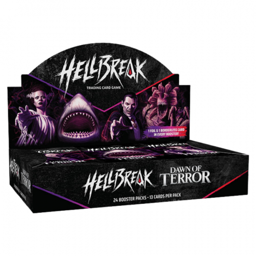 Hellbreak TCG: Dawn of Terror - Booster Display ryhmässä SEURAPELIT / Korttipelit @ Spelexperten (SPMHBR1940-DIS)