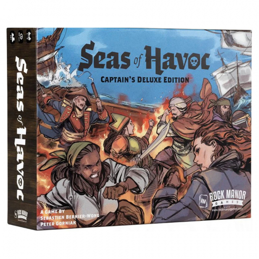 Seas of Havoc: Captain's Deluxe Edition ryhmässä SEURAPELIT / Strategiapelit @ Spelexperten (STG9438)