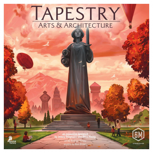 Tapestry: Arts & Architecture (Exp.) ryhmässä SEURAPELIT / Lisäosat @ Spelexperten (STM152)
