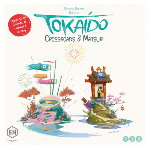Tokaido: Crossroads & Matsuri (Eng) (Exp.) ryhmässä SEURAPELIT / Lisäosat @ Spelexperten (STM280)