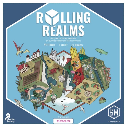 Rolling Realms ryhmässä SEURAPELIT / Strategiapelit @ Spelexperten (STM450)