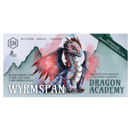 Wyrmspan: Dragon Academy (Exp.) ryhmässä SEURAPELIT / Lisäosat @ Spelexperten (STM854)