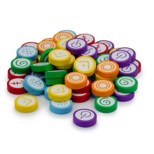 Vantage: Wooden Skill Tokens (Exp.) ryhmässä SEURAPELIT / Tarvikkeet / Muut @ Spelexperten (STM953)